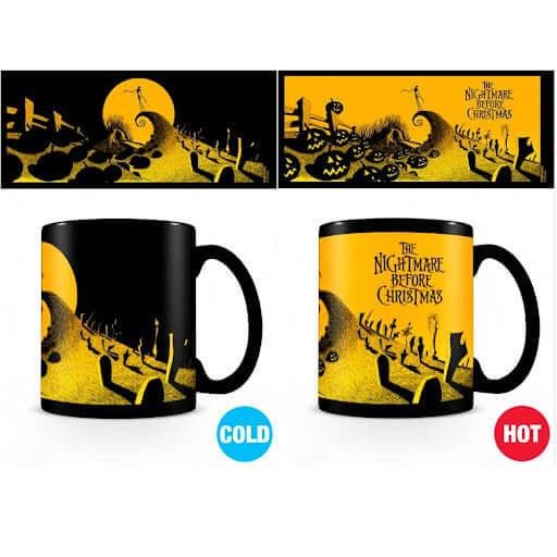 Nightmare Before Christmas Tasse mit Thermoeffekt