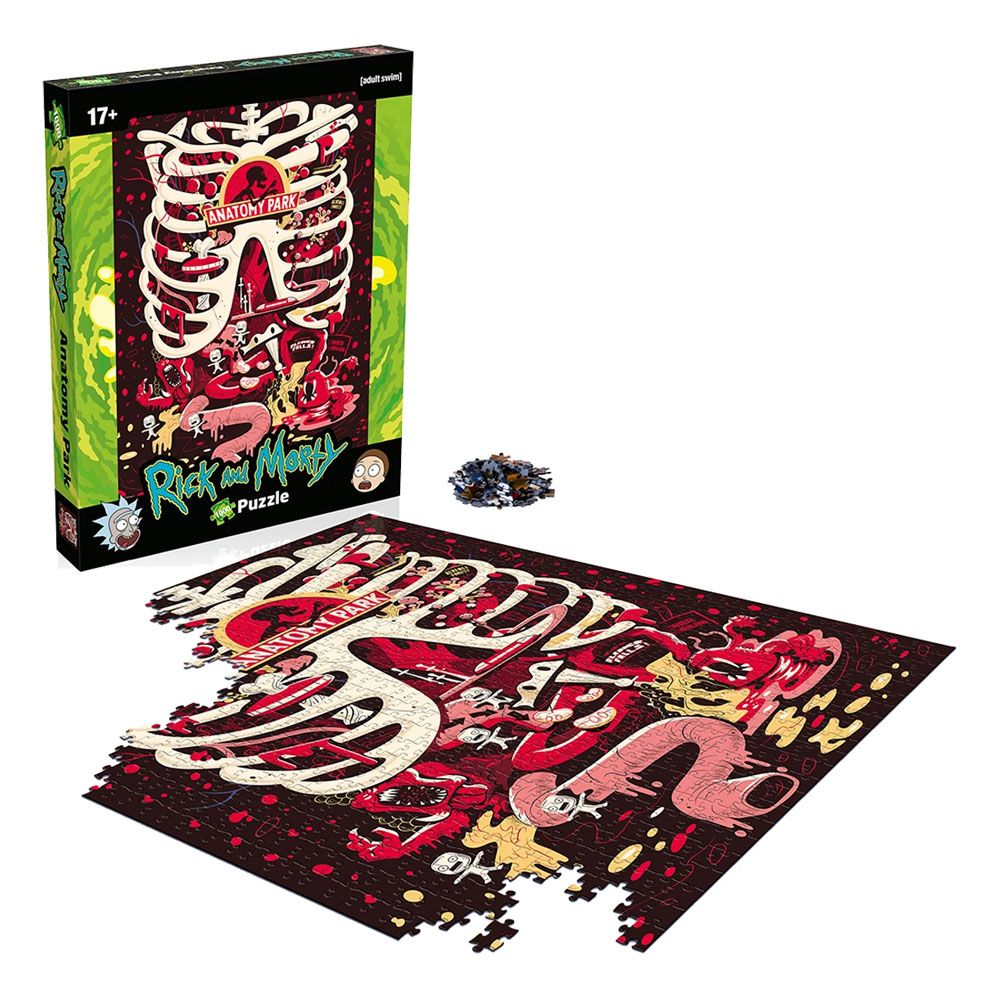 Rick & Morty Puzzle Anatomy Park