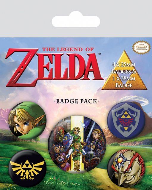 Zelda Anstecker Link 5x