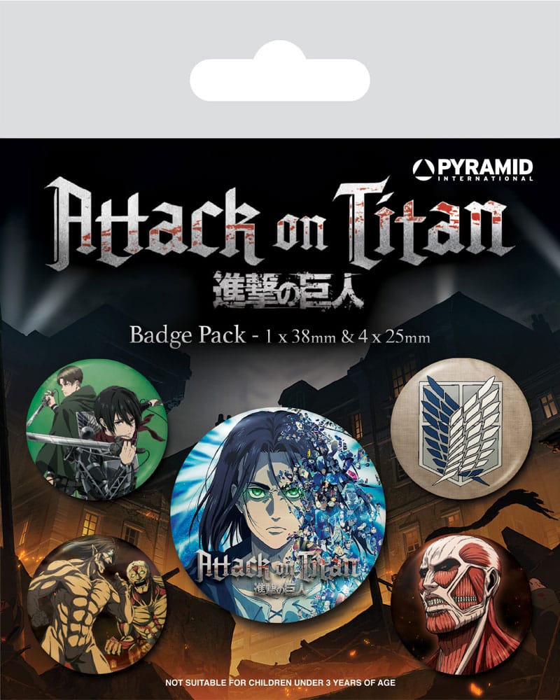 Attack on Titan Anstecker Season 4