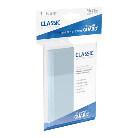 Ultimate Guard Classic Soft Sleeves Standardgröße Transparent (100)