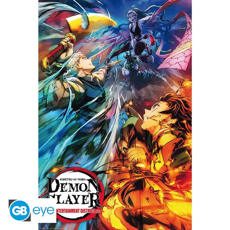 Demon Slayer Poster Entertainment District 2