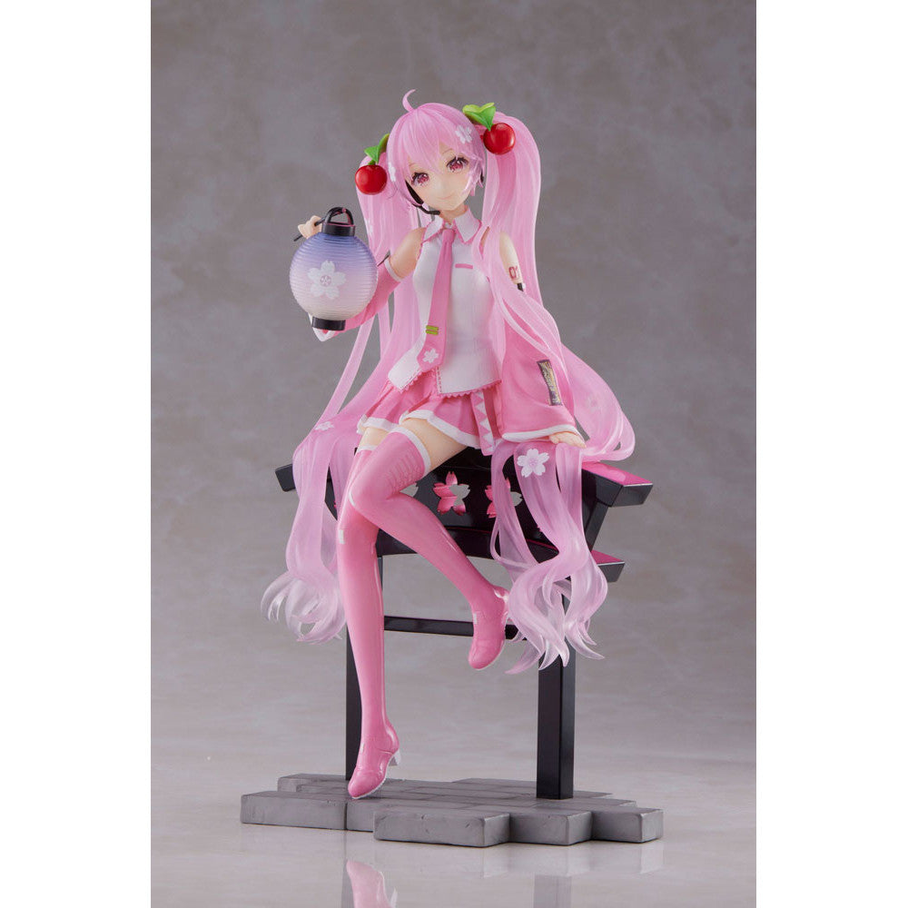 Sakura Miku AMP+ PVC Statue Sakura Lantern Ver. 20 cm
