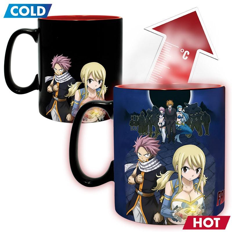 Fairy Tail Tasse mit Thermoeffekt Natsu & Lucy 460ml

