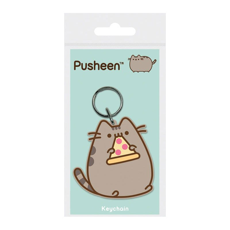 Pusheen Schlüsselanhänger Pizza