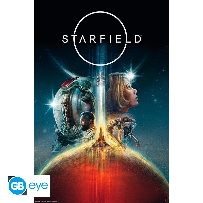 Starfield Poster Journey Through Space