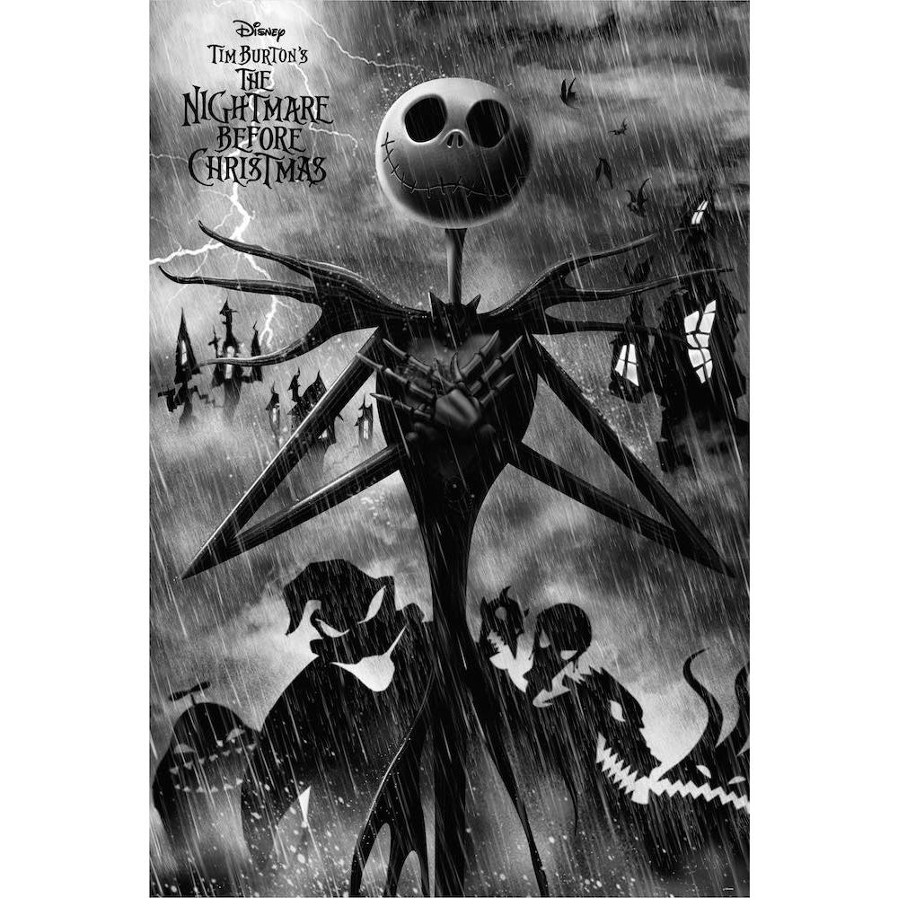 Nichtmare Before Christmas Poster Jack Skellington