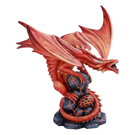 Anne Stokes Statue Fire Dragon 24cm