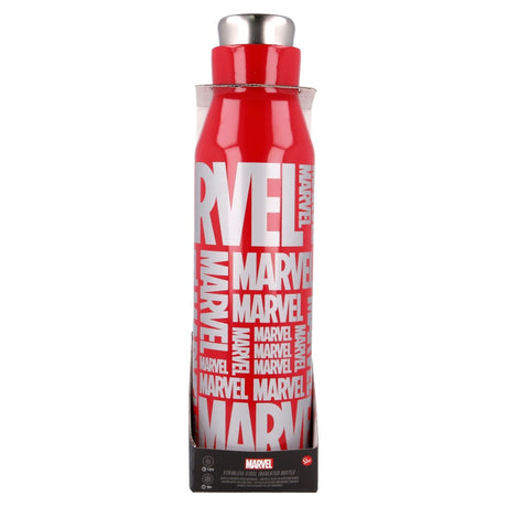 Marvel Edelstahl Trinkflasche Logo 580ml