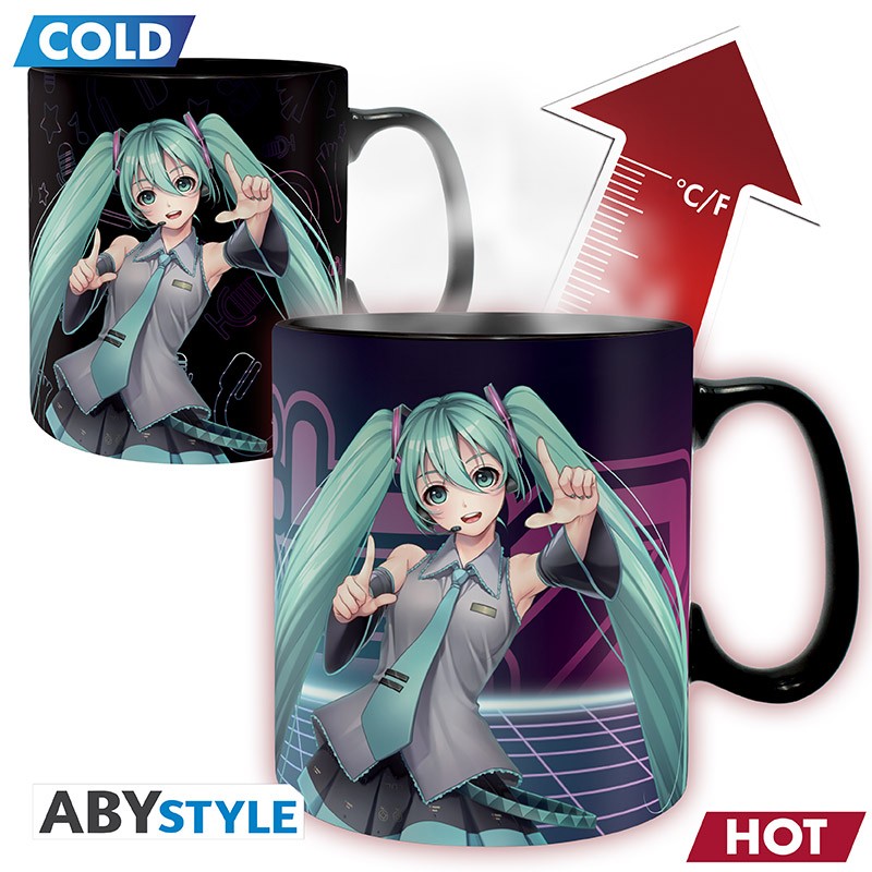 Hatsune Miku Tasse mit Thermoeffekt
