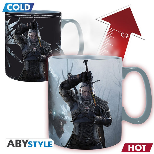 Witcher Tasse mit Thermoeffekt Geralt