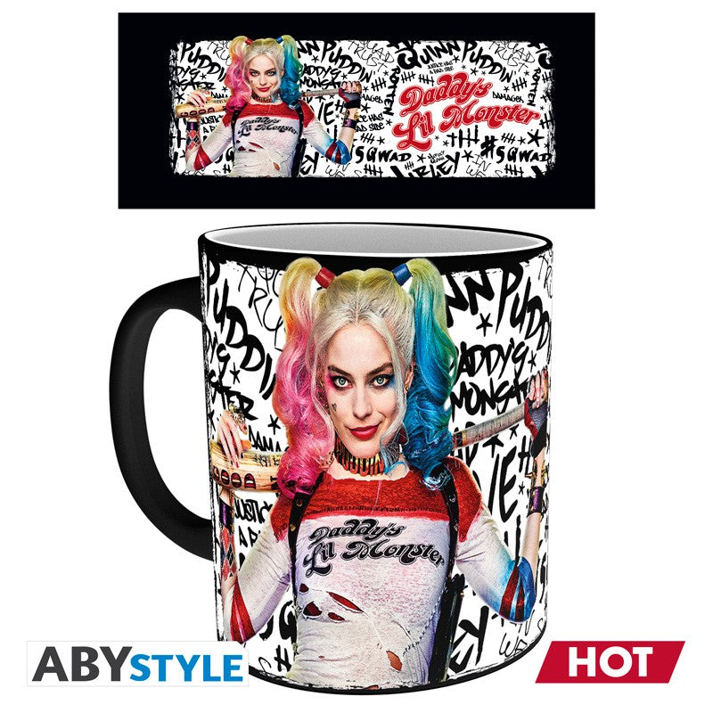 DC Comics Tasse mit Thermoeffekt Harley Quinn