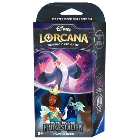 Lorcana Starterdeck Aufstieg der Flutgestalten Amethyst & Stahl