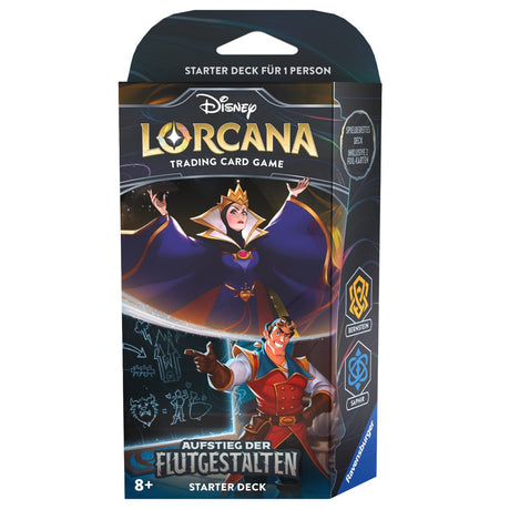 Lorcana Starterdeck Aufstieg der Flutgestalten Bernstein & Saphir