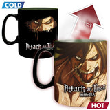 Attack on Titan Tasse mit Thermoeffekt Titan Eren 460ml