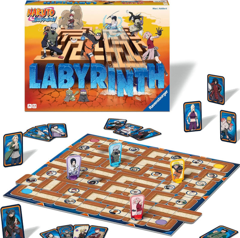 Naruto Brettspiel Labyrinth