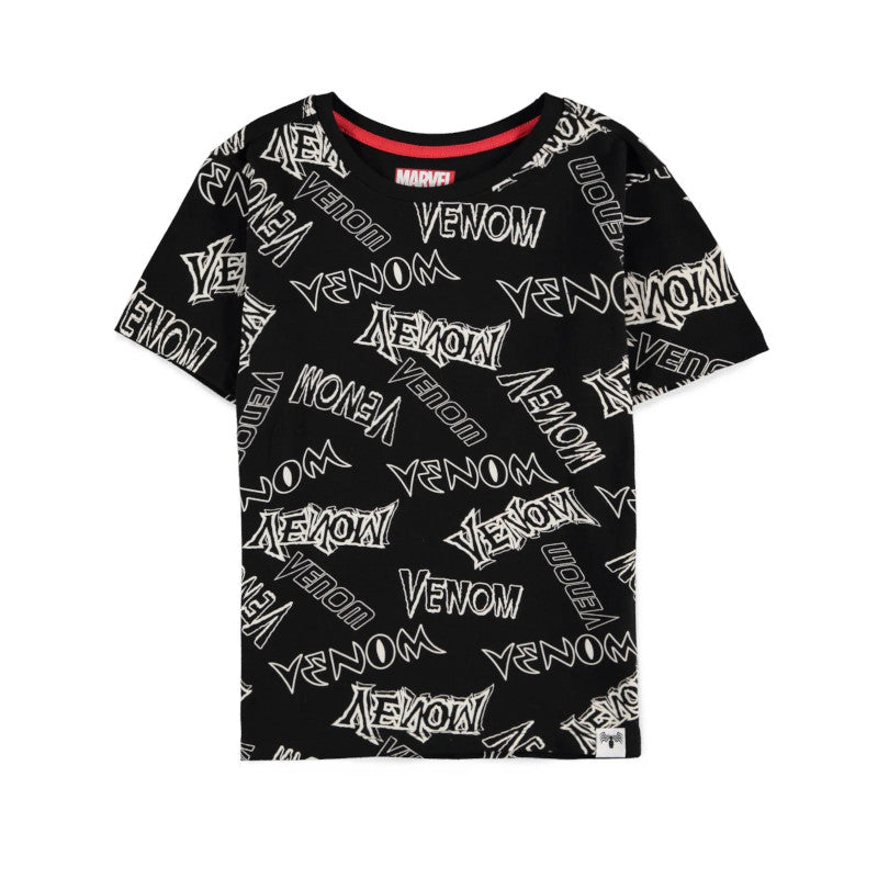 Marvel Kinder Shirt Venom All Over Print