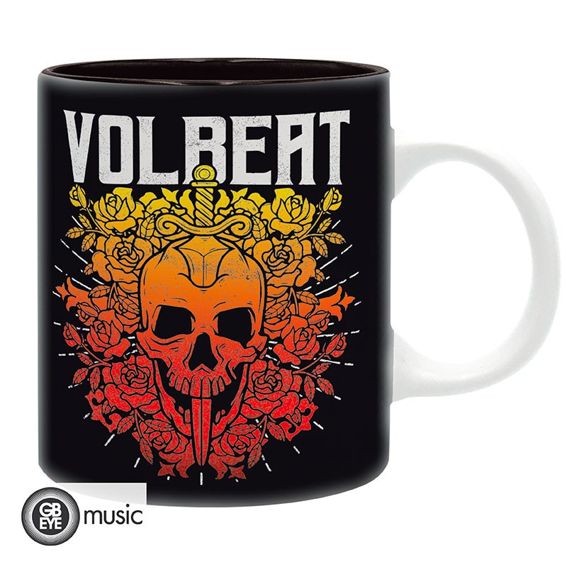 Volbeat Tasse Skull and Roses