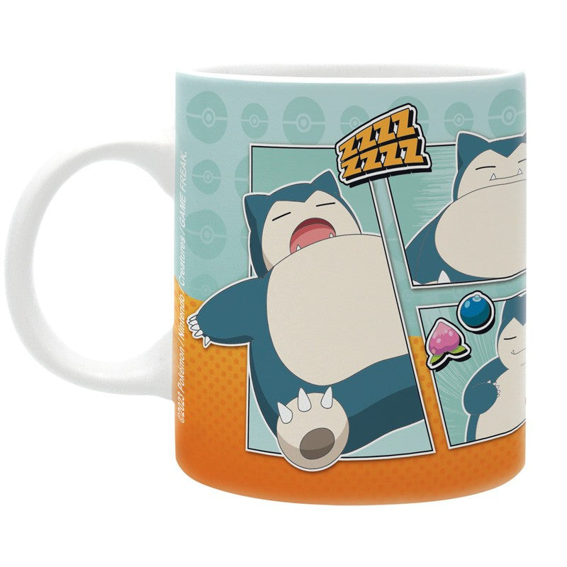 Pokemon Tasse Relaxo Comic Strip