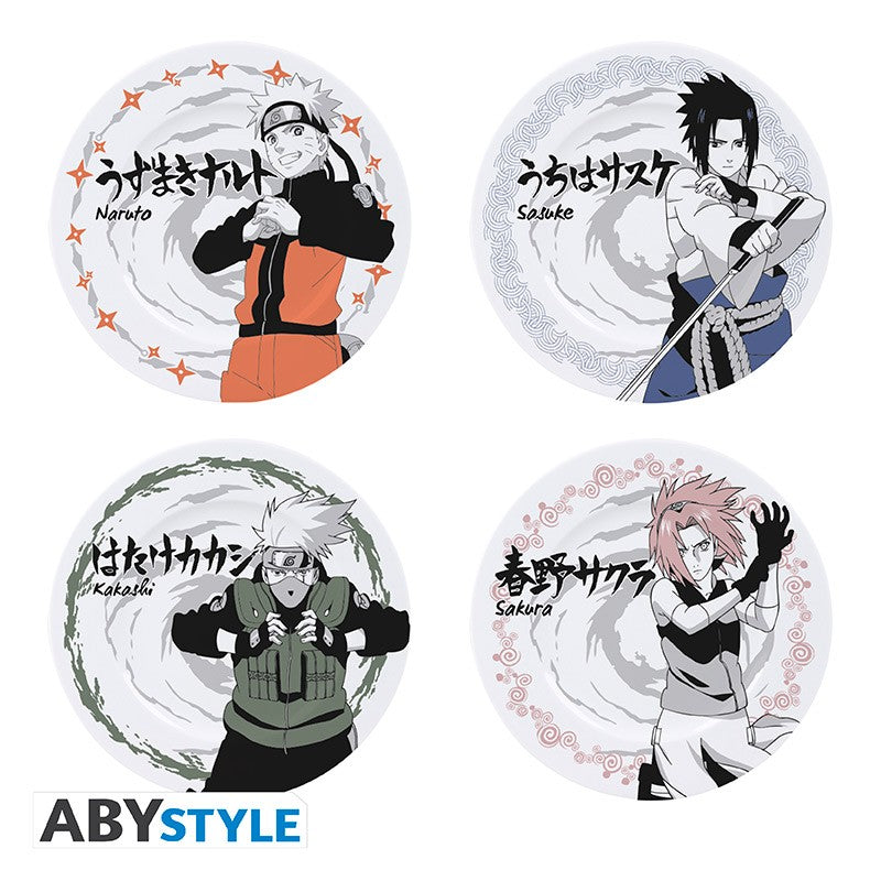 Naruto Teller Set Charaktere