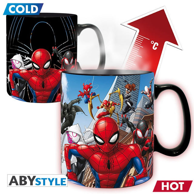 Marvel Tasse mit Thermoeffekt Spider-Man