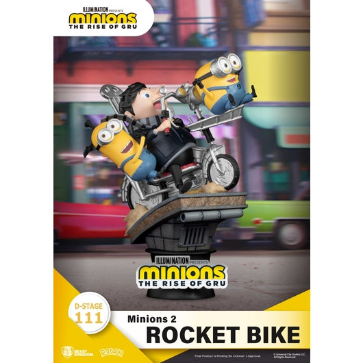 Minions D-Stage Figur Rocket Bike