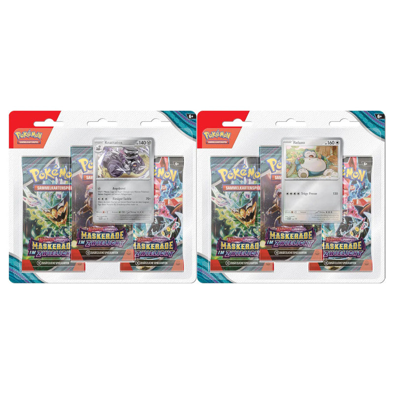 Pokemon 3er Blister Maskerade im Zwielicht
