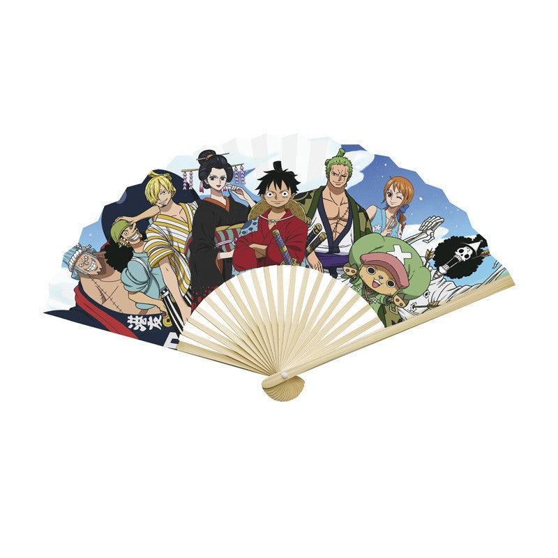 One Piece Fächer Straw Hat Crew Wano