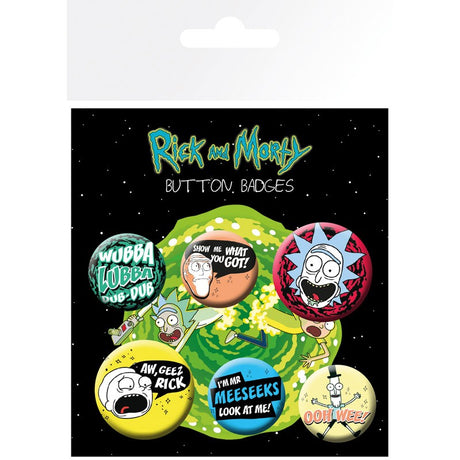 Rick And Morty Buttons