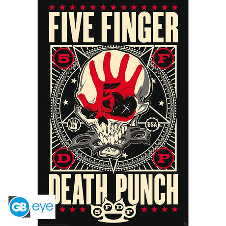 Five Finger Death Punch Poster Knucklehead