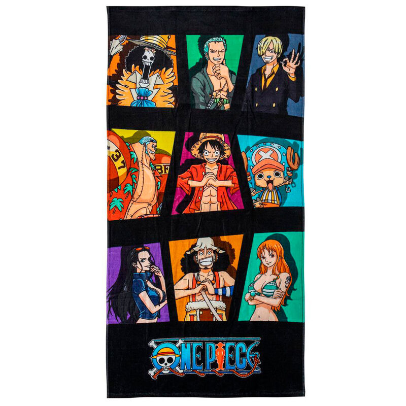 One Piece Strandtuch Charaktere