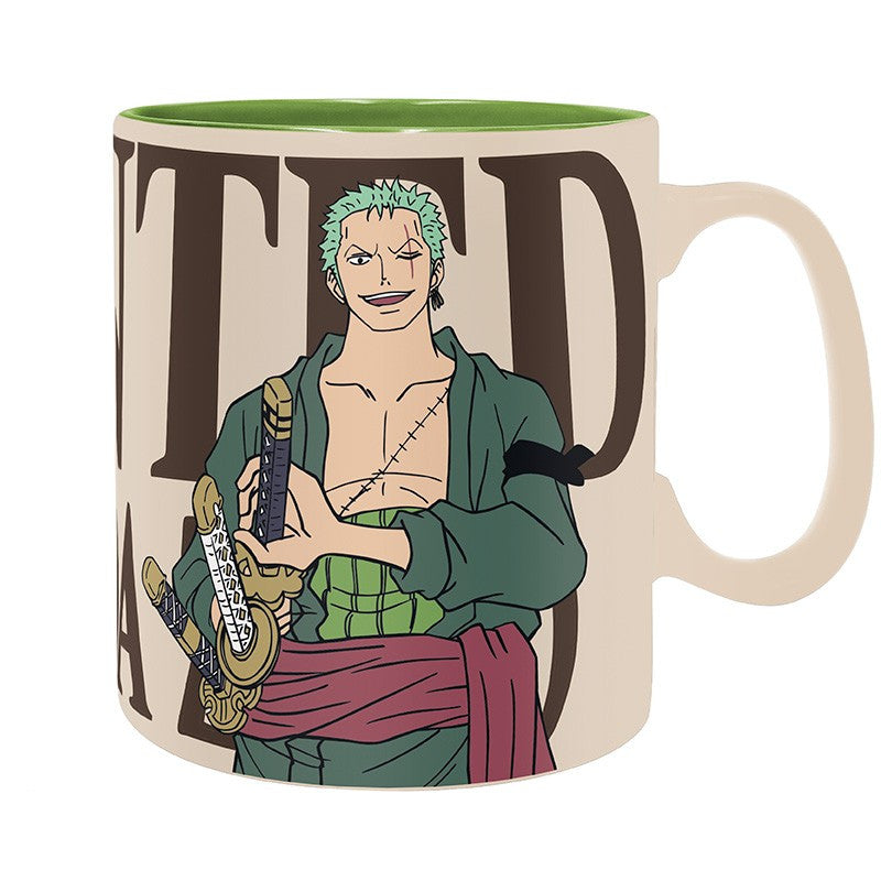 One Piece Tasse Wanted Zoro