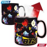 BT21 Tasse mit Thermoeffekt Space