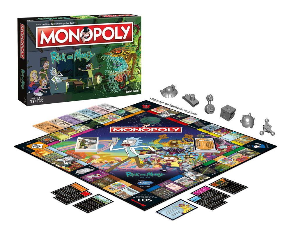 Rick & Morty Brettspiel Monopoly