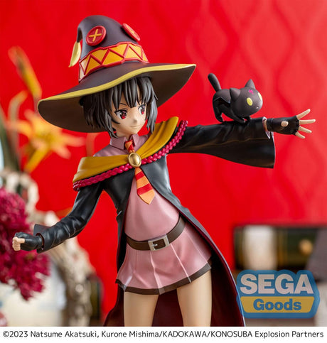 Konosuba Luminasta Figur Megumin & Chomuske 