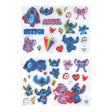 Disney Puffy Sticker Stitch & Angel