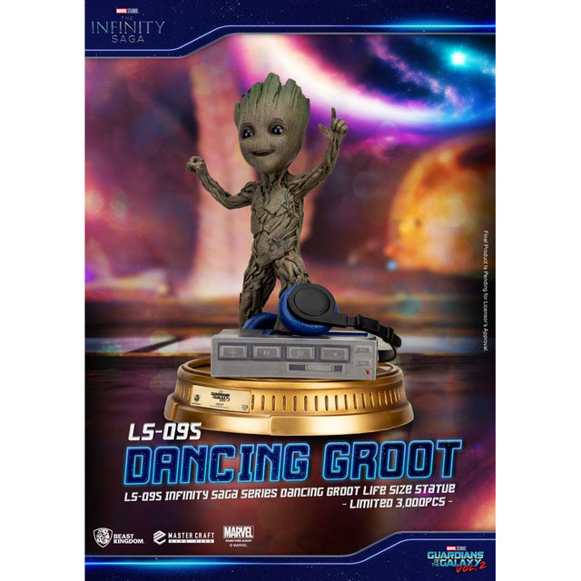 Marvel Lifesize Statue Dancing Groot 32cm