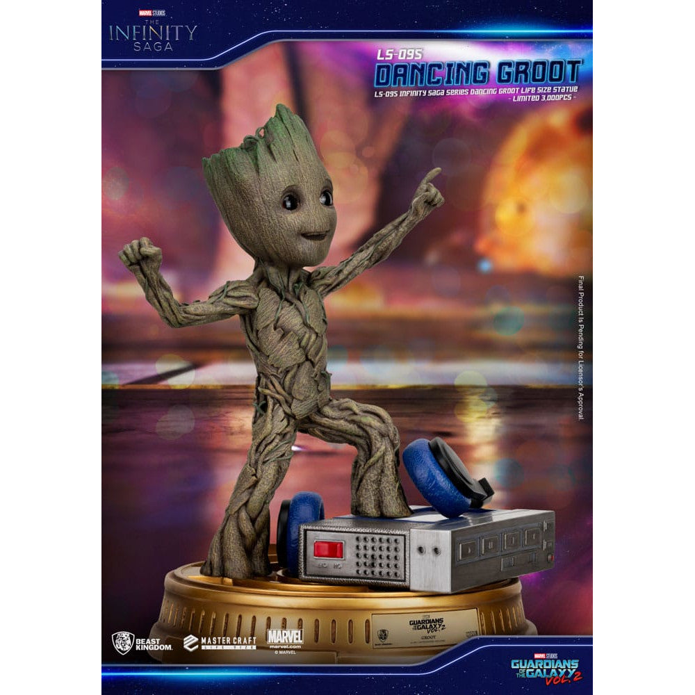 Marvel Lifesize Statue Dancing Groot 32cm