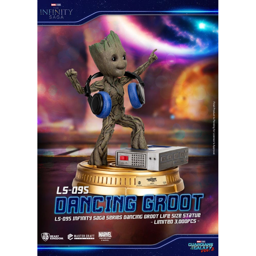 Marvel Lifesize Statue Dancing Groot 32cm