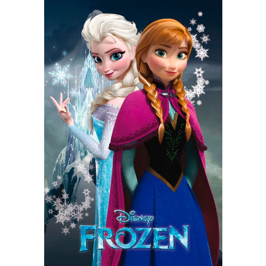 Disney Poster Anna & Elsa