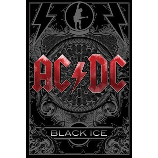 AC/DC Poster Black Ice