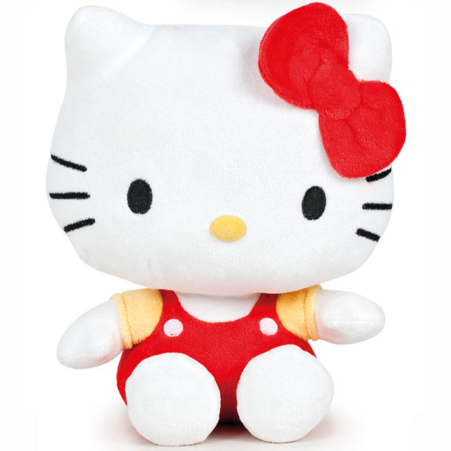 Hello Kitty Plüsch Rot
