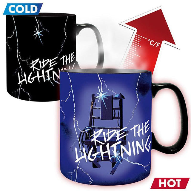 Metallica Tasse mit Thermoeffekt Ride the Lightning
