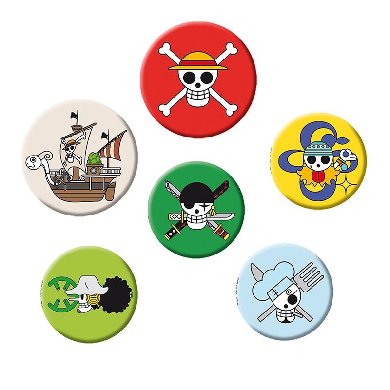 One Piece Anstecker Skulls
