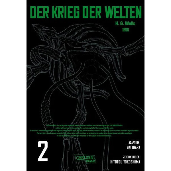 H.G. Wells - Der Krieg der Welten 1 - Manga (deutsch)