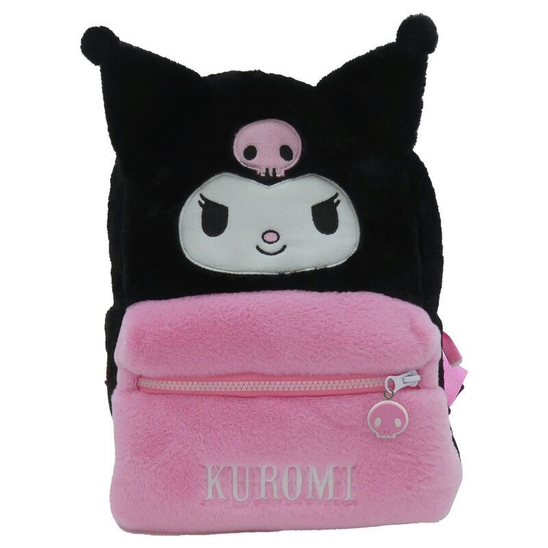 Hello Kitty Flausch Rucksack Kuromi
