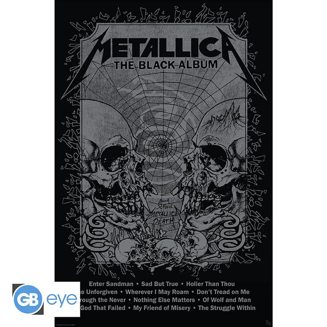 Metallica Poster Black Album
