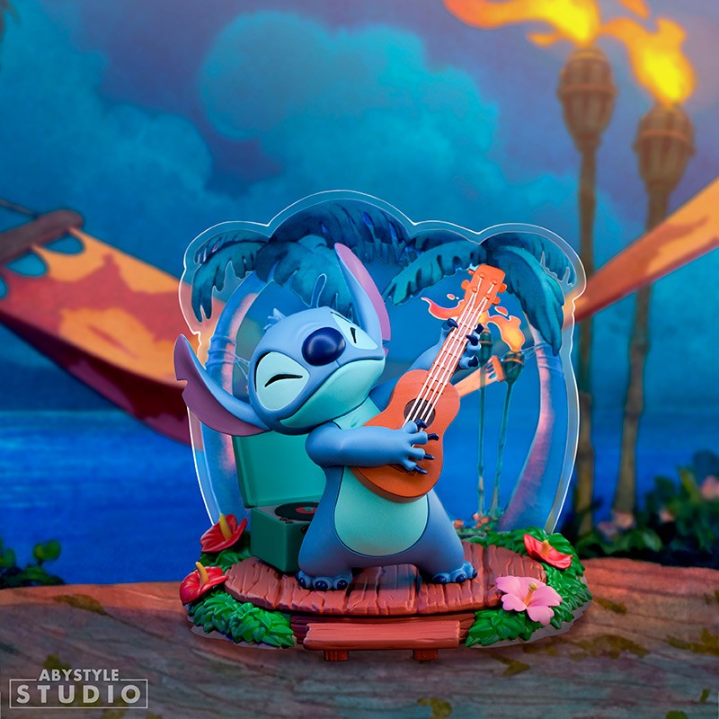 Disney SFC Figur Stitch mit Gitarre
