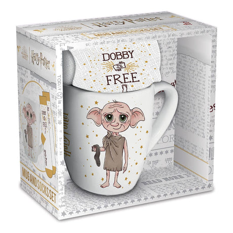 Harry Potter Tasse mit Socken Dobby
