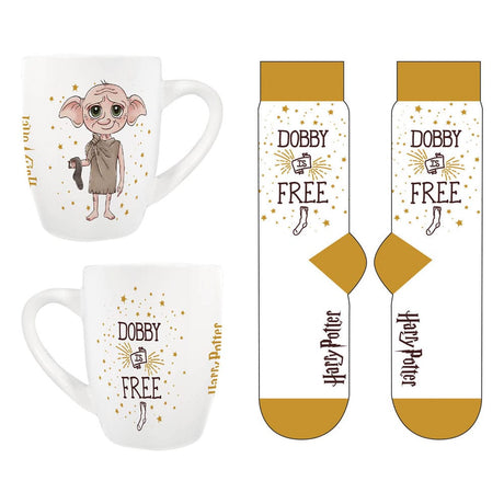 Harry Potter Tasse mit Socken Dobby
